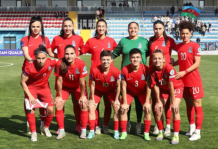 Qadın futbolçulardan ibarət Azərbaycan millisinin heyəti açıqlandı