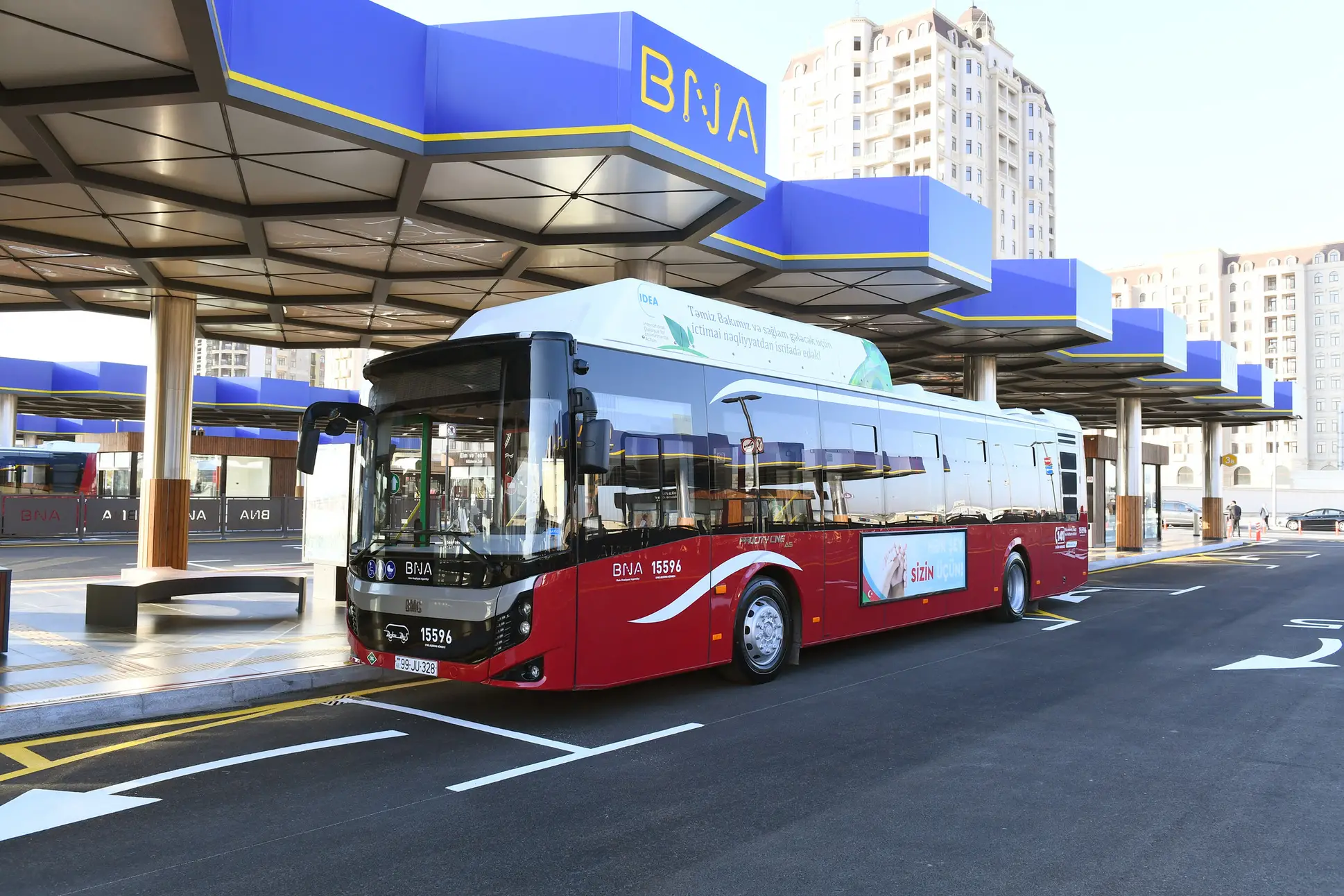 Bakıda 11 marşrut xətti üzrə avtobusların hərəkət sxemi müvəqqəti dəyişdiriləcək