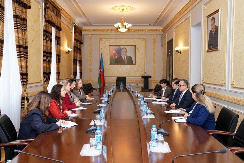 Ramin Məmmədov ABŞ-nin Azərbaycandakı Müvəqqəti işlər vəkili ilə görüşüb - Fotolar