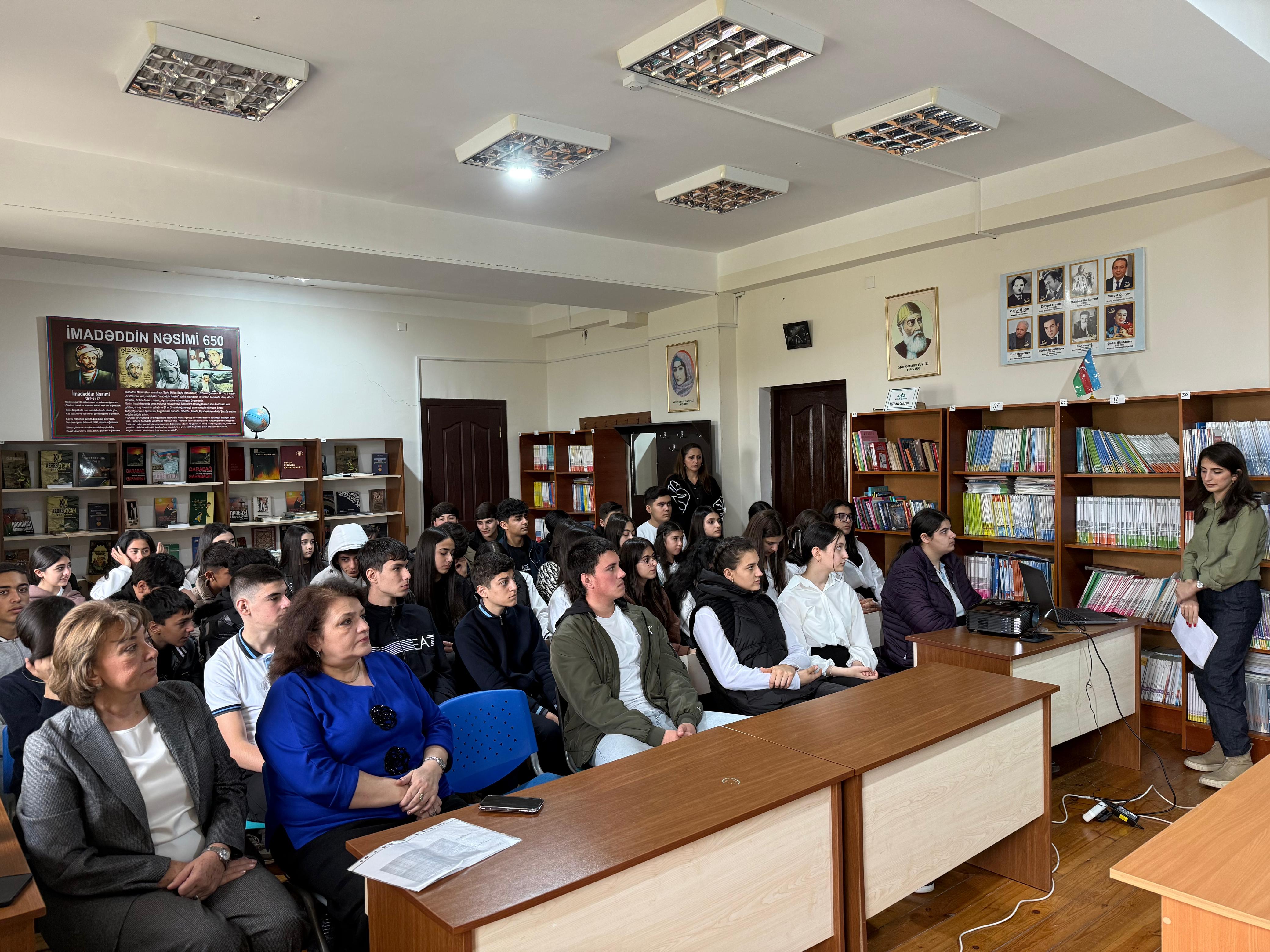 Gəncə-Daşkəsən və Lənkəran-Astara regionları üzrə “Məktəblinin hüquq bələdçisi” layihəsi keçirilib