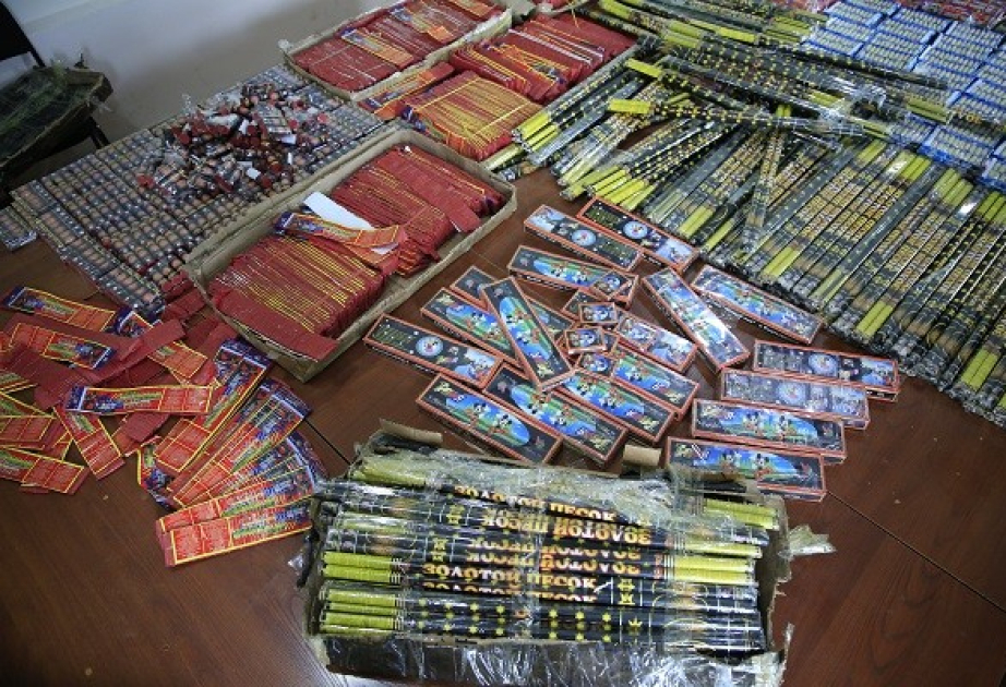 Ötən gün pirotexniki vasitələr satan 9 nəfər saxlanılıb