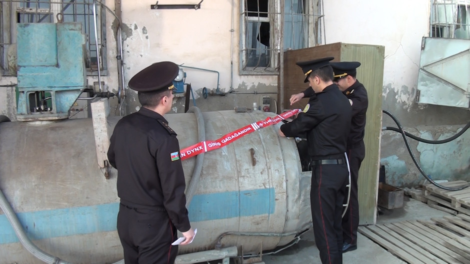 Sumqayıtda yanğın təhlükəli obyektin fəaliyyəti dayandırılıb