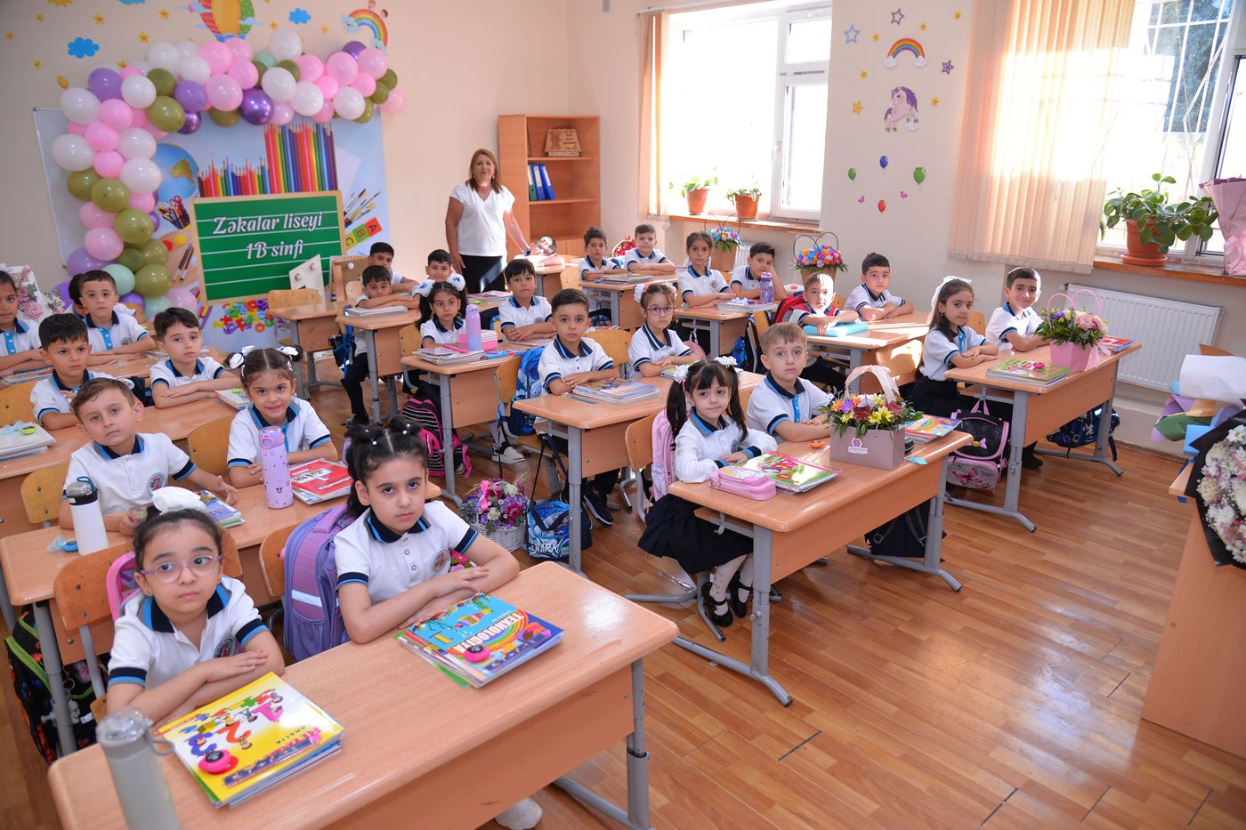 Şagird sıxlığı az olan məktəblərin sayı açıqlanıb