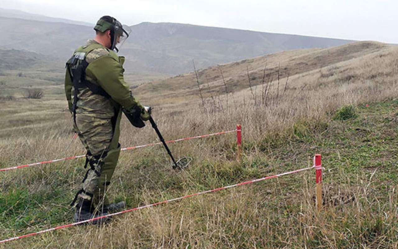 Noyabrda azad olunan ərazilərdə 7 minə yaxın mina və PHS zərərsizləşdirilib