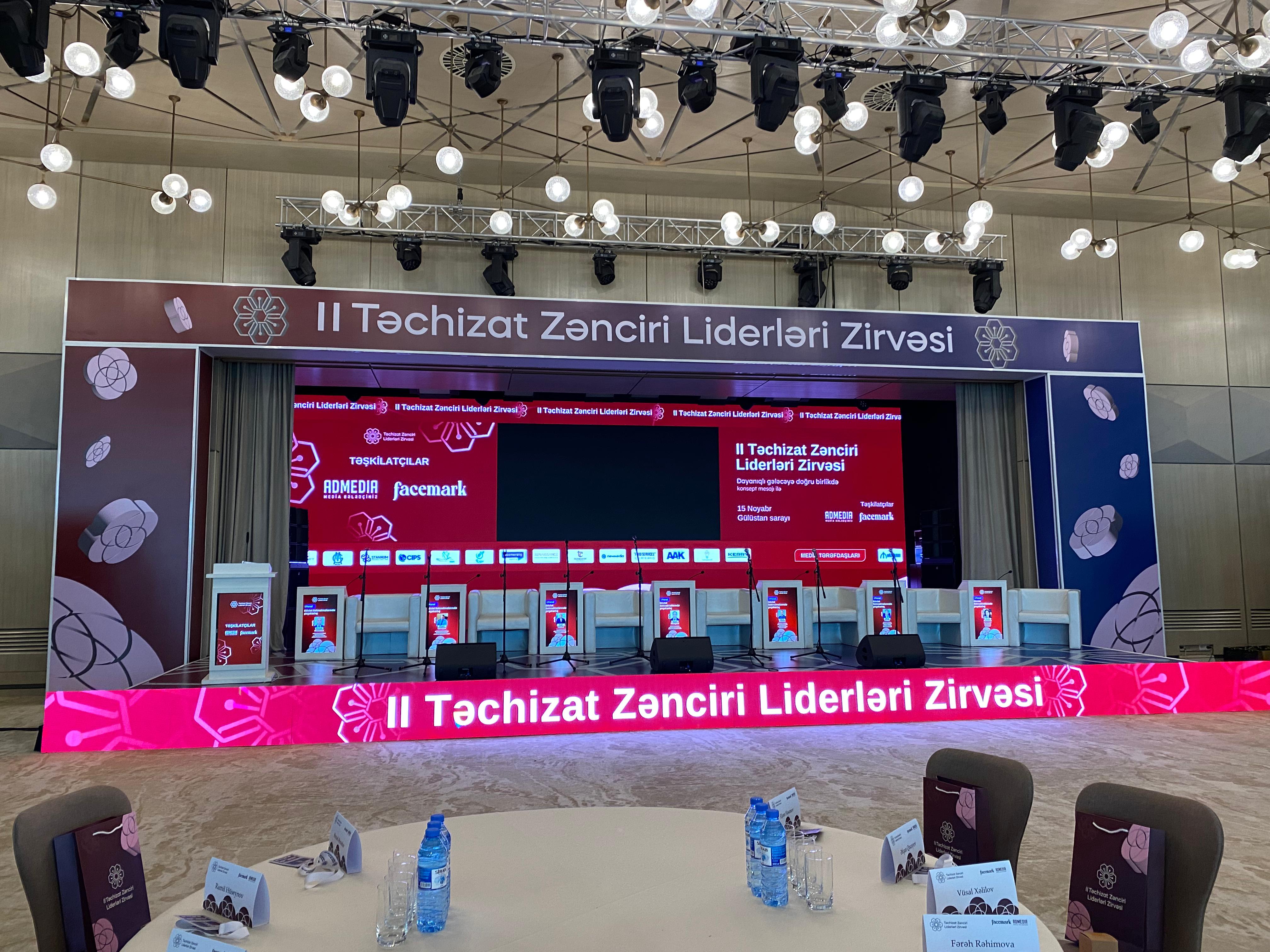 Ölkəmizdə keçirilən II Təchizat Zənciri Liderləri Zirvəsi uğurla yekunlaşıb