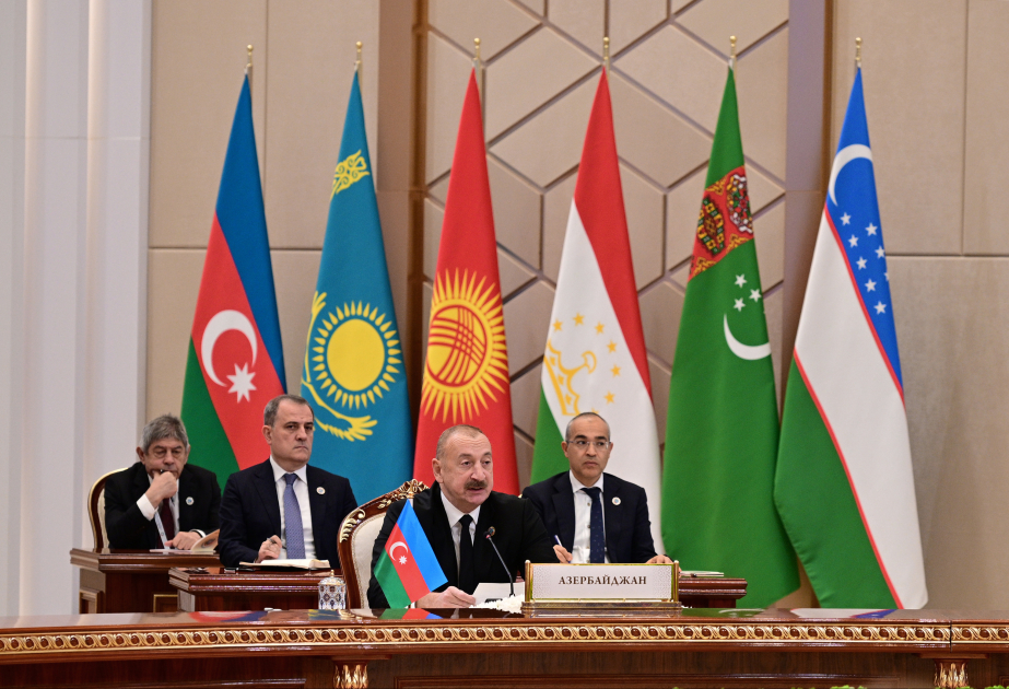 Prezident: Mərkəzi Asiya və Azərbaycan artıq qlobal miqyasda nüfuzu əhəmiyyətli dərəcədə artan vahid geosiyasi və geoiqtisadi regiondur