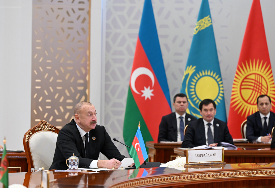 Prezident: Azərbaycanın Mərkəzi Asiya ölkələrinin əməkdaşlıq formatına qoşulması geniş coğrafi məkanda qarşılıqlı fəaliyyətin möhkəmlənməsinə xidmət edəcək