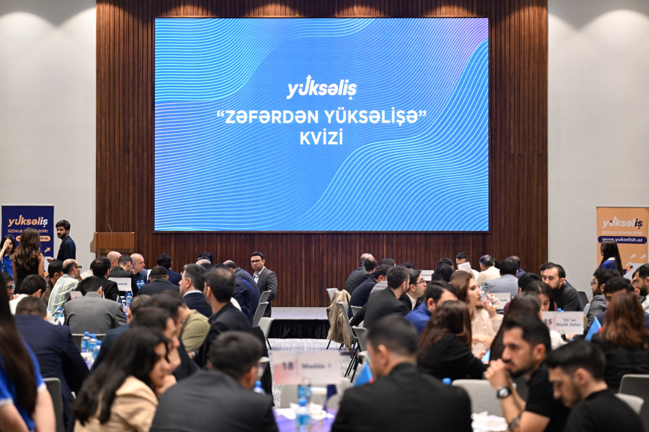 “Zəfərdən Yüksəlişə” adlı intellektual yarış keçirilib