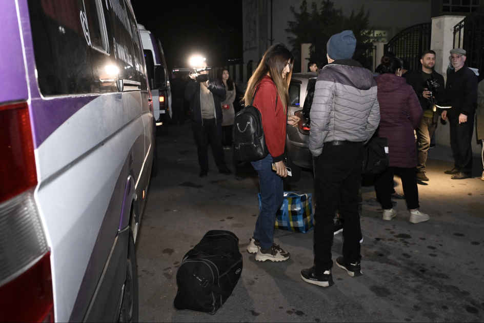 Xocalı şəhərinə və Cəbrayıl rayonunun Horovlu kəndinə növbəti köç karvanları yola salınıb