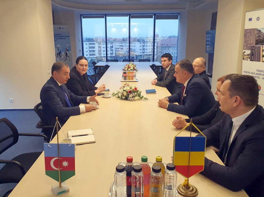 Azərbaycan və Rumıniya arasında əməkdaşlıq müzakirə olunub