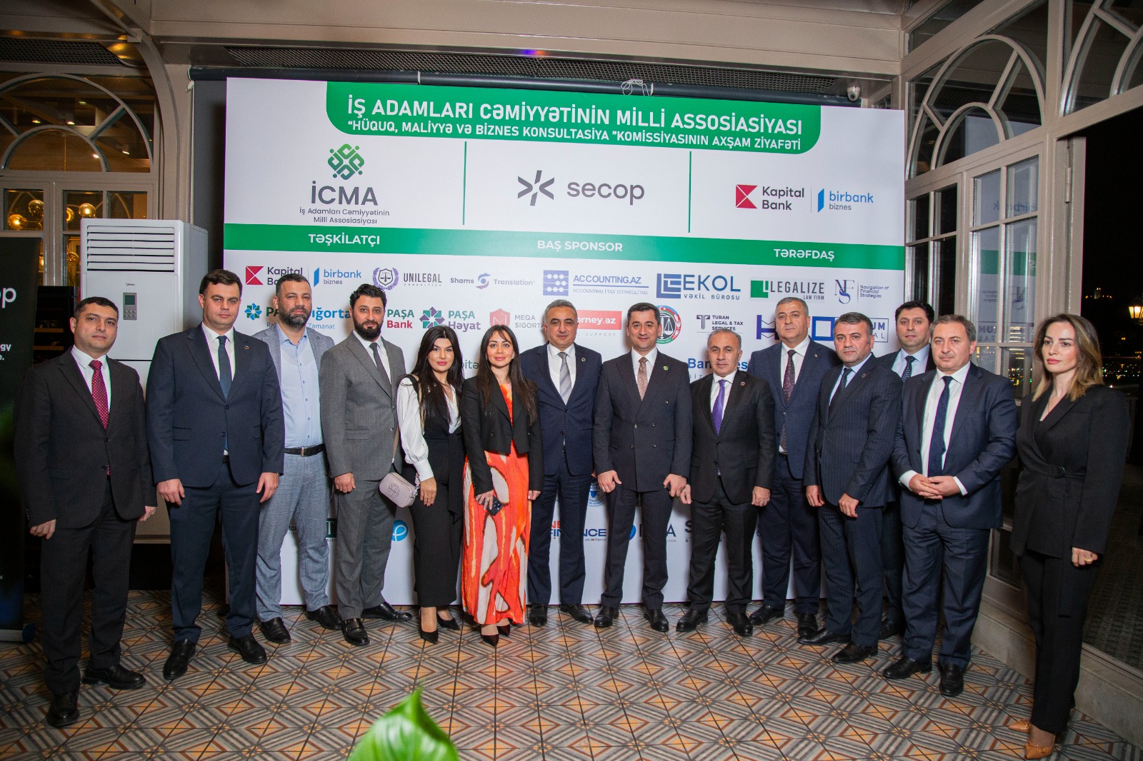 İCMA-nın təşəbbüsü ilə hüquq, maliyyə və biznes konsultasiyası sektoru üzrə görüş keçirilib