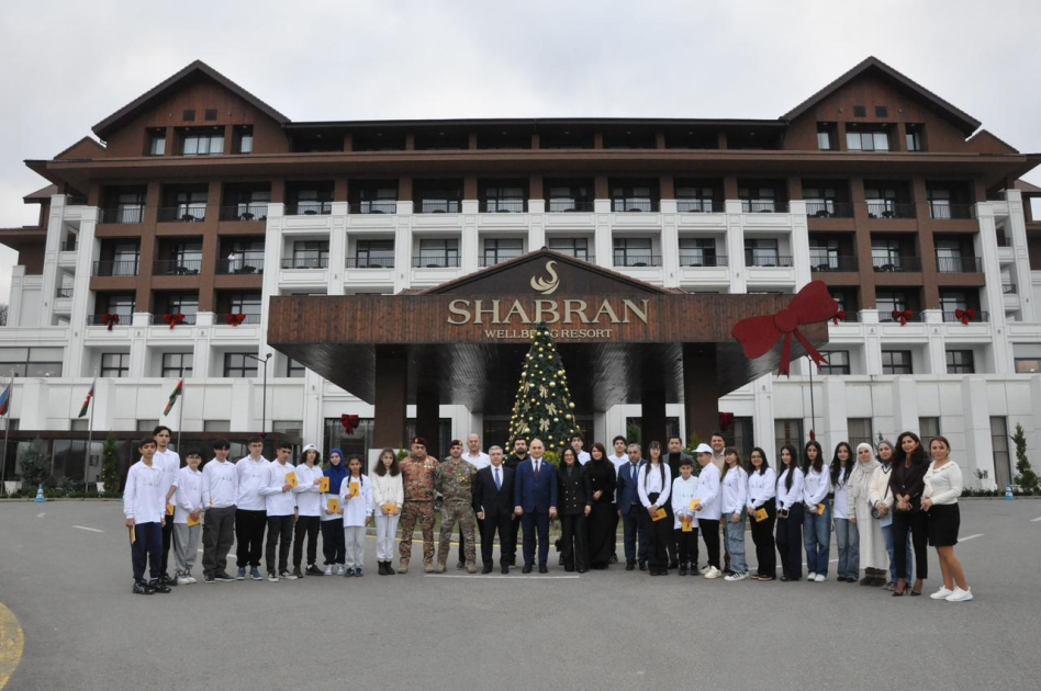 Şabranda VII “Qardaşlaşmış Qarabağ Məktəbləri” Qış düşərgəsi başlayıb