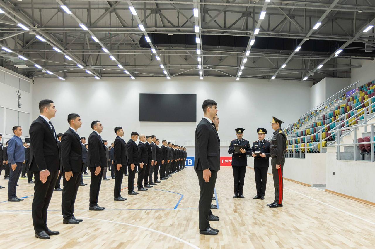 Vilayət Eyvazov Gəncə şəhərində  sıra baxışı keçirib