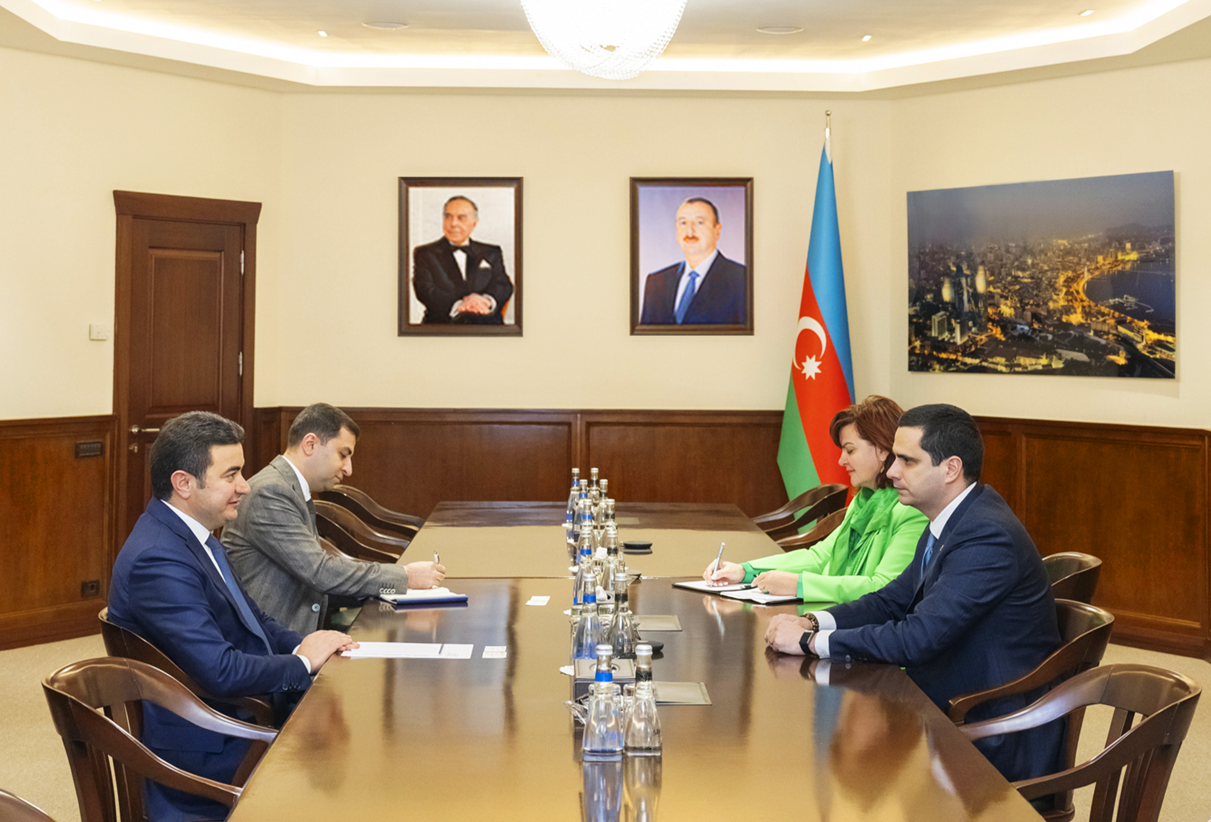 Aviasiya sahəsində əməkdaşlığın genişləndirilməsi müzakirə olunub