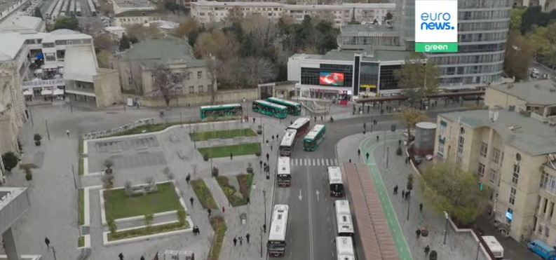 Euronews: Bakı şəhər mobilliyini dəyişir. Əsas diqqət avtomobillərə deyil, insanlara yönəlib