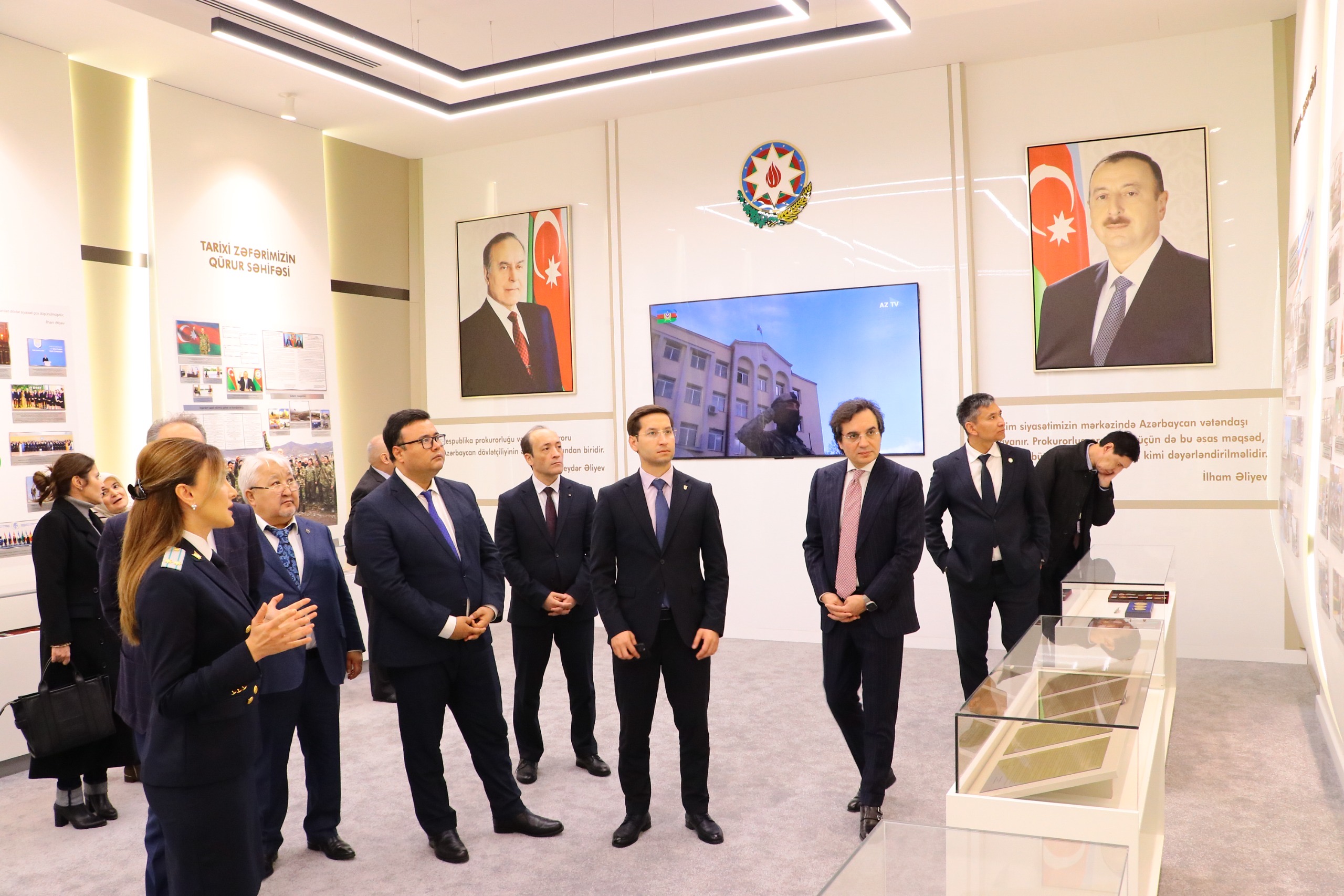 Baş Prokurorluqda Türk Ədliyyə Təlim Şəbəkəsinə üzv ölkələrin nümayəndələri ilə görüş keçirilib