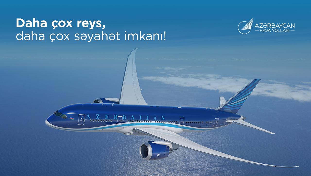 AZAL 20-dən çox beynəlxalq istiqamət üzrə reyslərin tezliyini artırır 