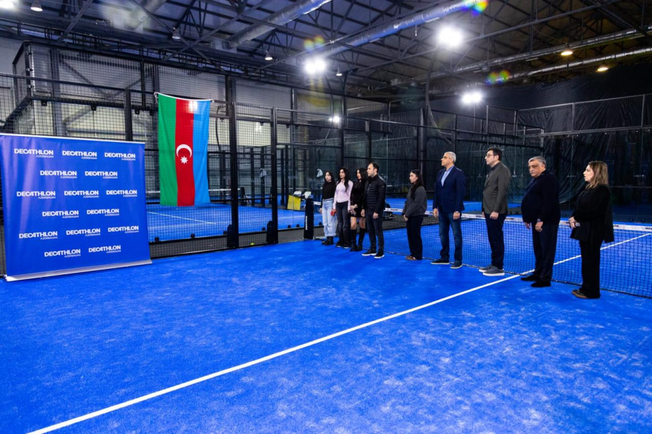 Padel üzrə ilk Azərbaycan çempionatına start verilib - Fotolar