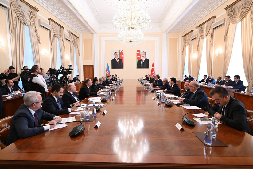  Azərbaycan-Türkiyə Birgə Hökumətlərarası Komissiyasının iclası olub - Fotolar