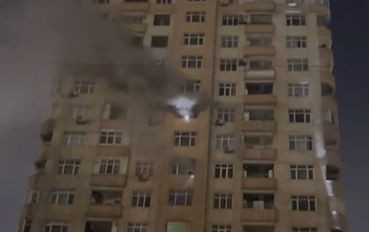 Yasamalda baş verən yanğın zamanı üç nəfər ölüb - FOTO - YENİLƏNİB 4