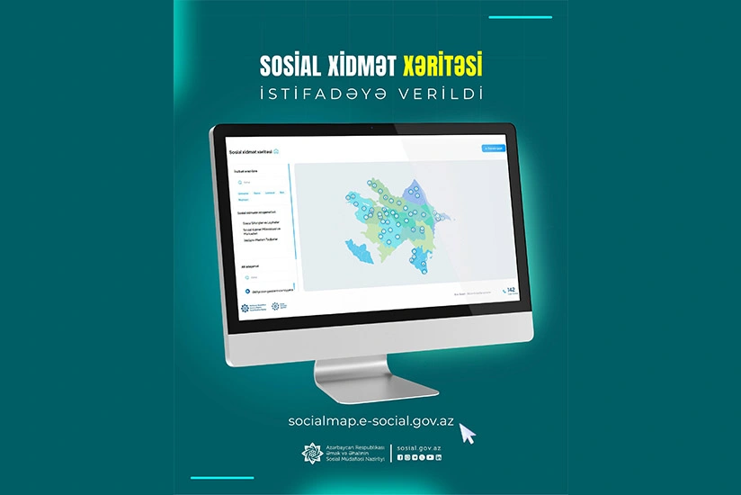 Sosial Xidmət Xəritəsi istifadəyə verilib