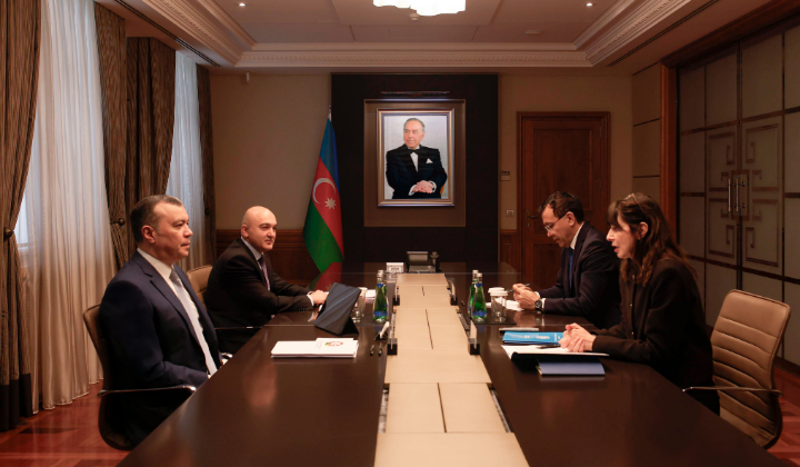 Sahil Babayev BMT-nin Azərbaycandakı rezident əlaqələndiricisi ilə görüşüb