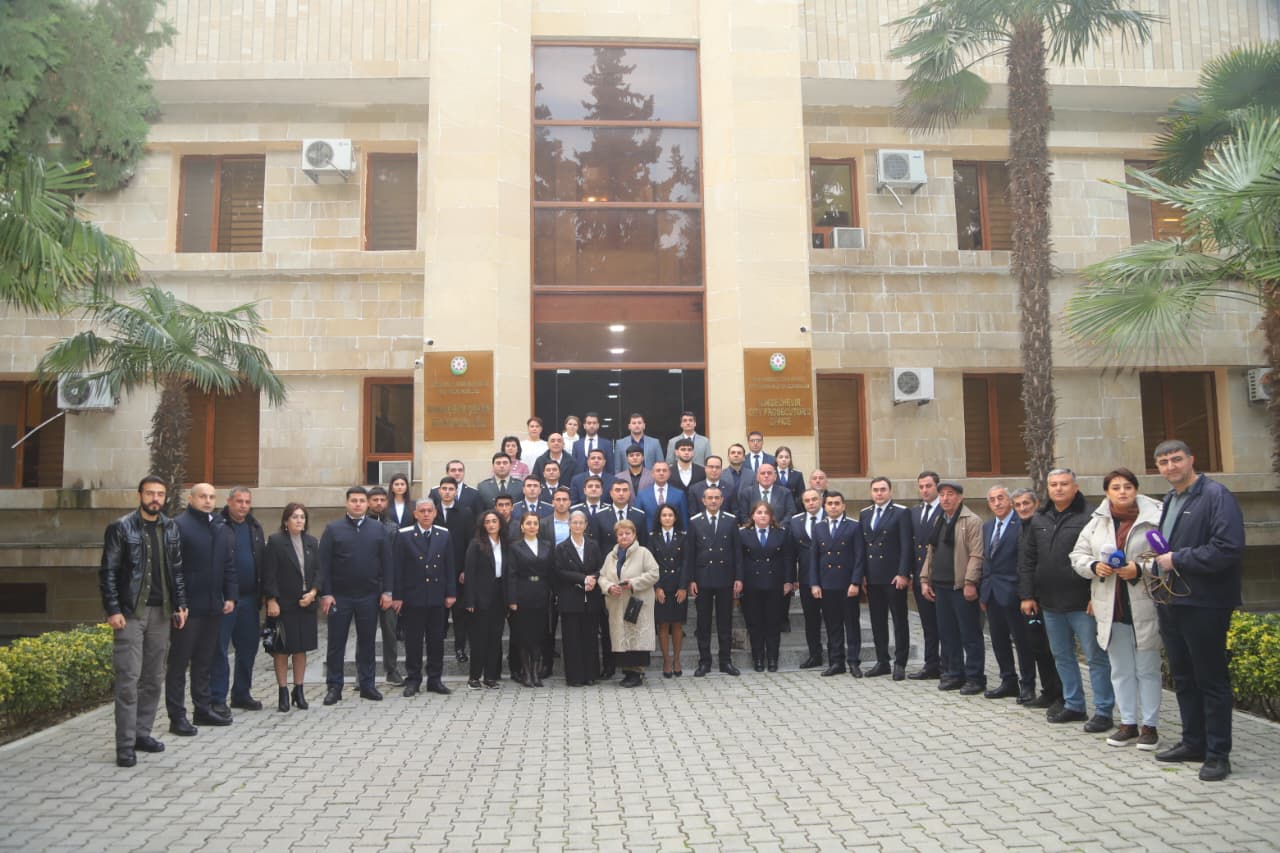 Mingəçevir şəhər prokurorluğunda “Açıq Qapı” günü keçirilib