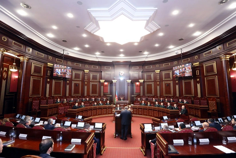 Ali Məhkəmənin Plenumunun növbəti iclası keçirilib - Fotolar