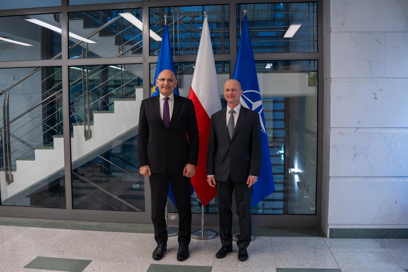 Elçin Əmirbəyov Polşaya işgüzar səfər edib - Fotolar