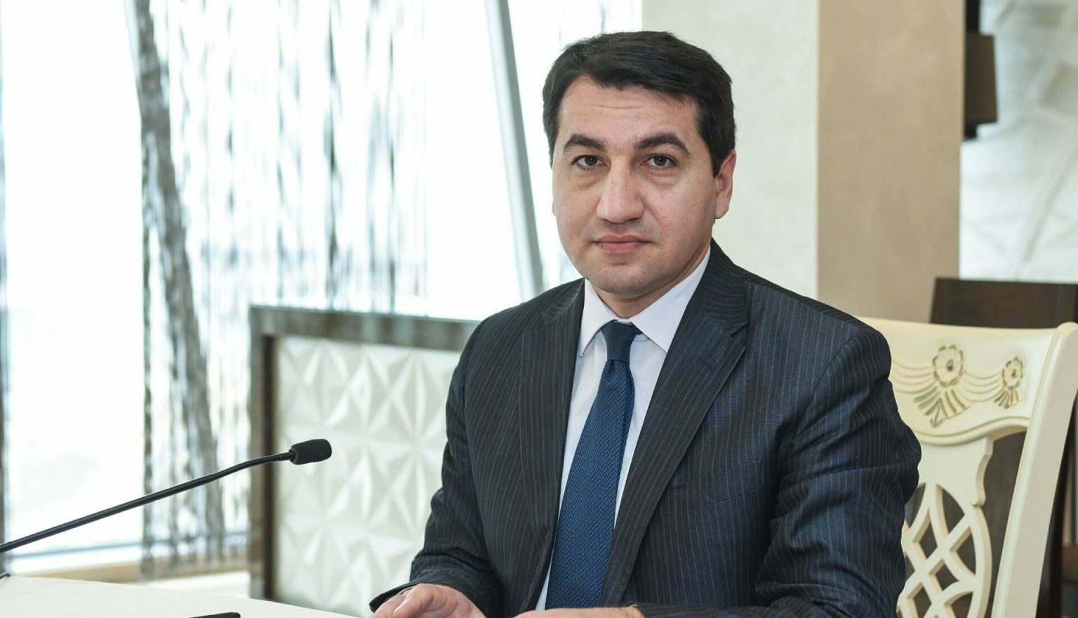 Hikmət Hacıyev Zəngəzur dəhlizi ilə bağlı paylaşım edib