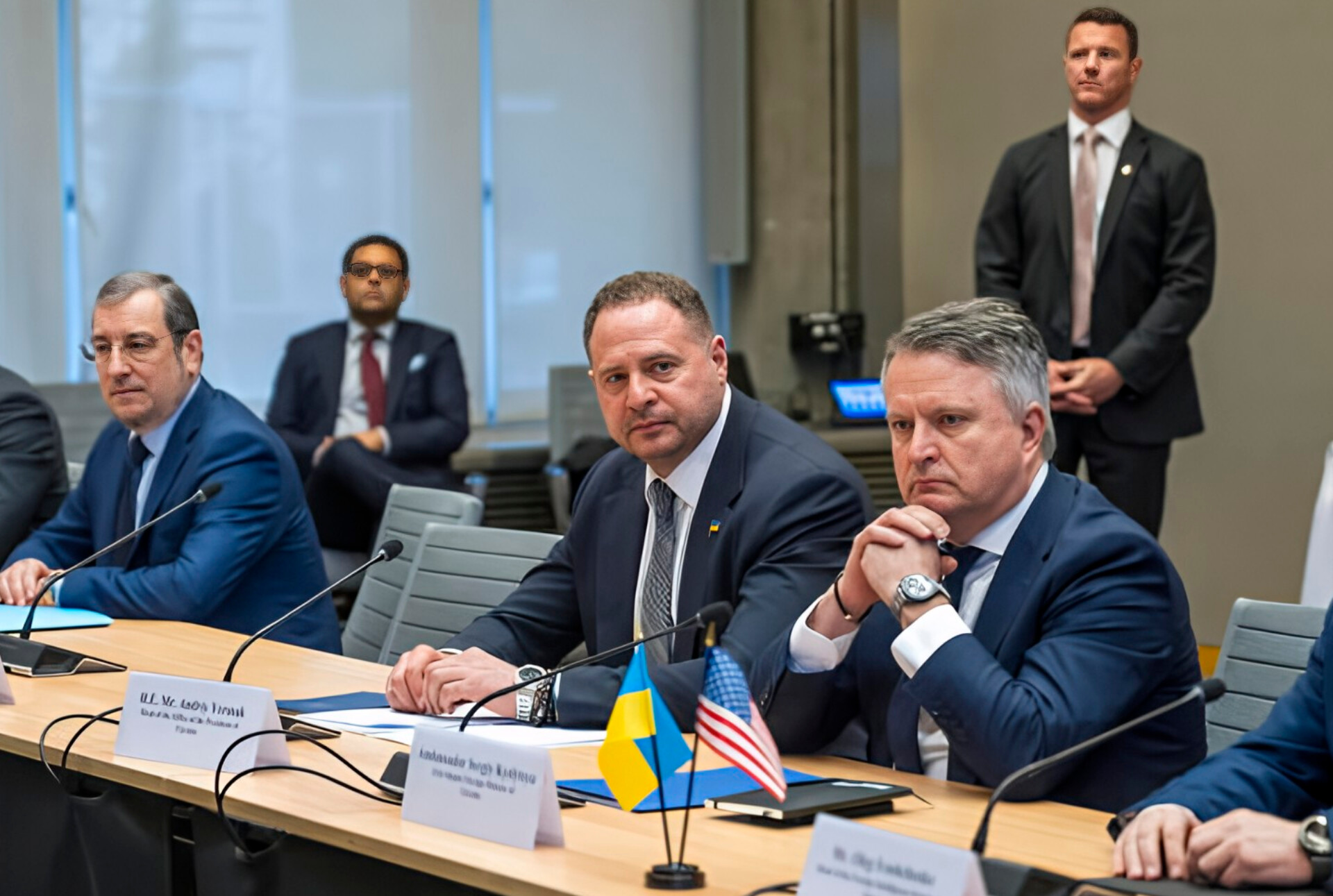 Kiyev: ABŞ nümayəndə heyəti ilə ilk sessiya məhsuldar keçdi