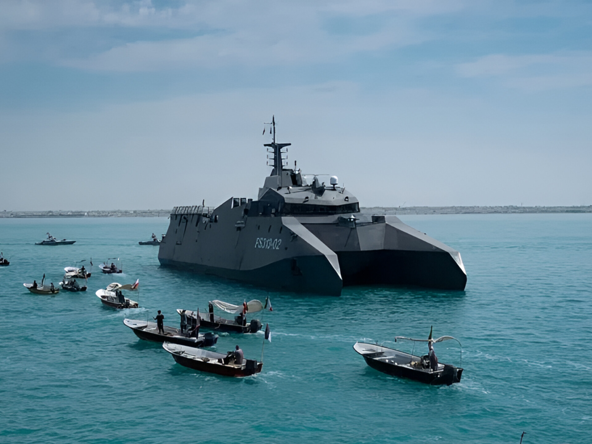 İranın SEPAH Hərbi Dəniz Qüvvələri ABŞ hərbi gəmilərinə xəbərdarlıq edib