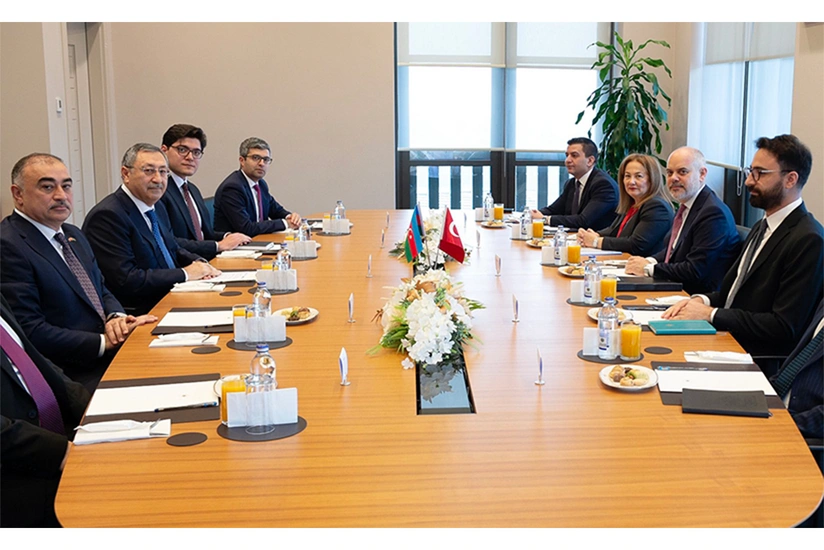 Xələf Xələfov Ərdoğanın baş müşaviri ilə görüşüb