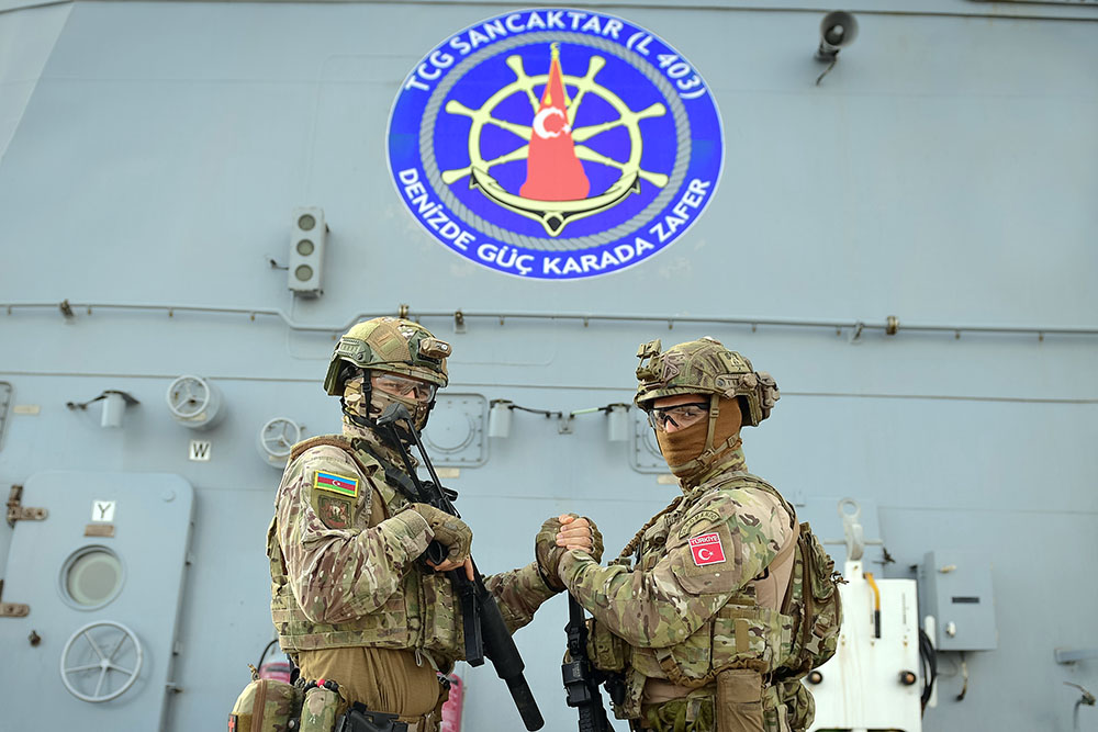 "Doğu Akdeniz - 2025" təlimi keçirilib