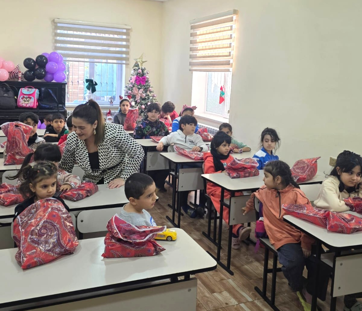 Vəkillər Kollegiyasının üzvləri uşaq sığınacağında olublar