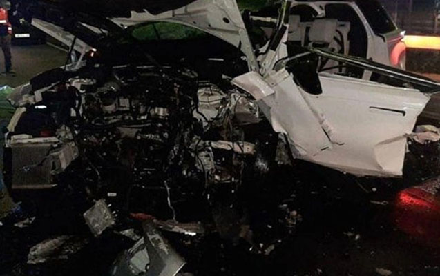 Sumqayıtda zəncirvari qəza baş verib