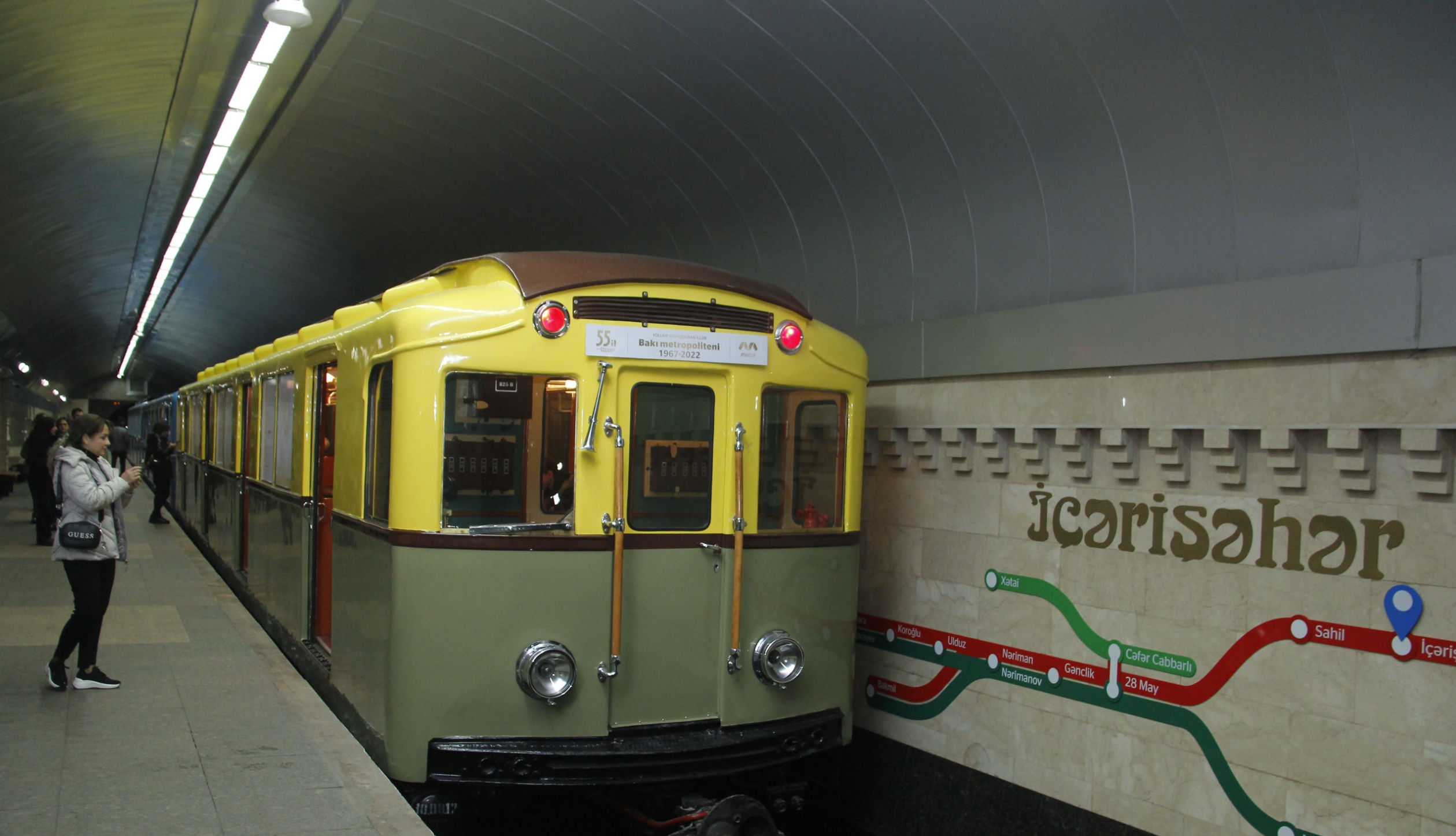 Bayram günlərində Bakı Metropoliteni 2 milyona yaxın sərnişin daşıyıb