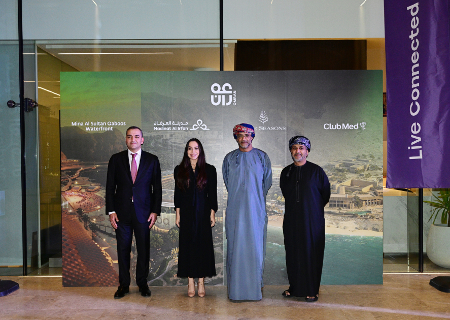 Leyla Əliyeva Maskat şəhərində Omanın Turizmin İnkişafı Şirkəti tərəfindən həyata keçirilən layihələrlə tanış olub