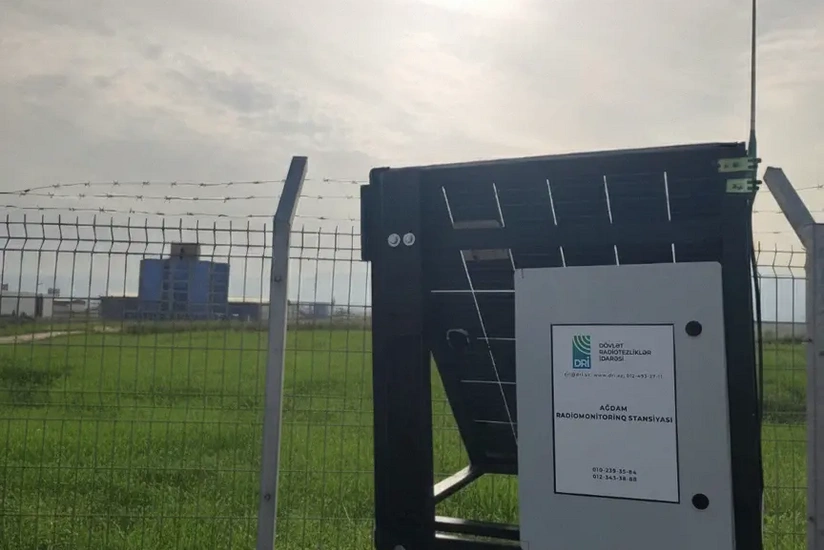 Ağdamda yeni avtonom radiomonitorinq stansiyası istifadəyə verilib