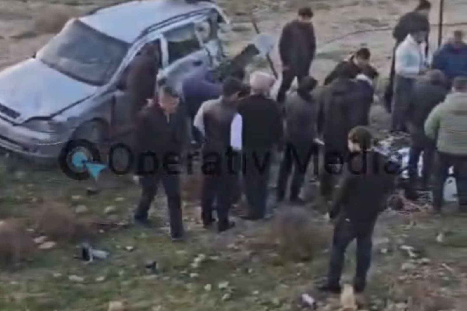 Pirşağı-Böyükşor yolunda qəza baş verib - VİDEO