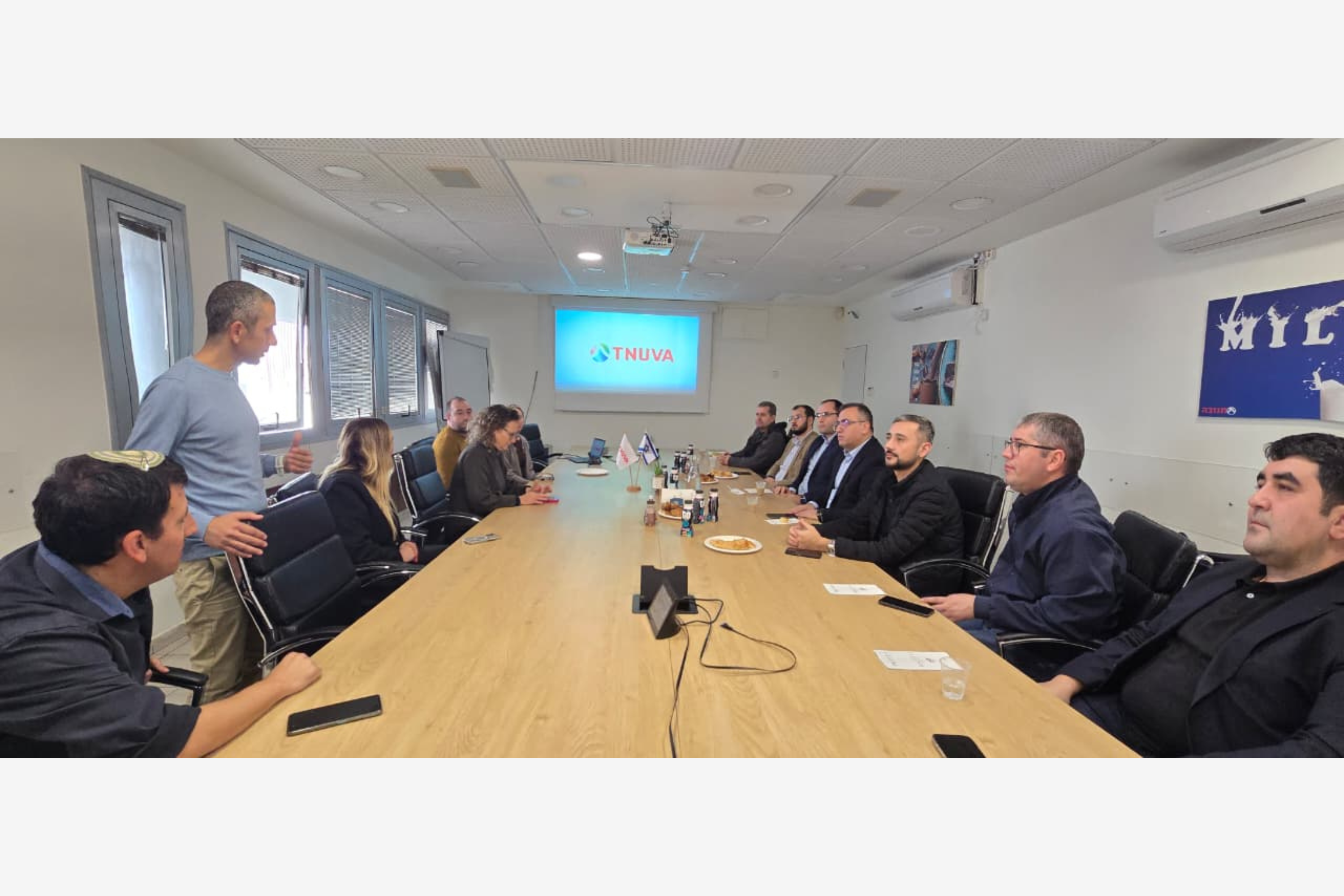 Azərbaycan nümayəndə heyəti İsrailin aparıcı heyvandarlıq müəssisələri və süd emalı zavodlarının fəaliyyəti ilə tanış olub