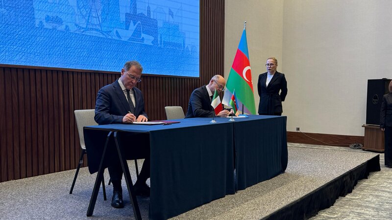 Azərbaycan–İtaliya Hökumətlərarası Komissiyasının VI iclasının protokolu imzalanıb