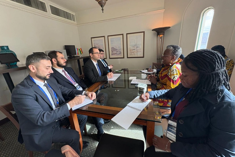  Məcnun Məmmədov Qana Respublikasının balıqçılıq və akvakulturanın inkişafı naziri ilə görüşüb