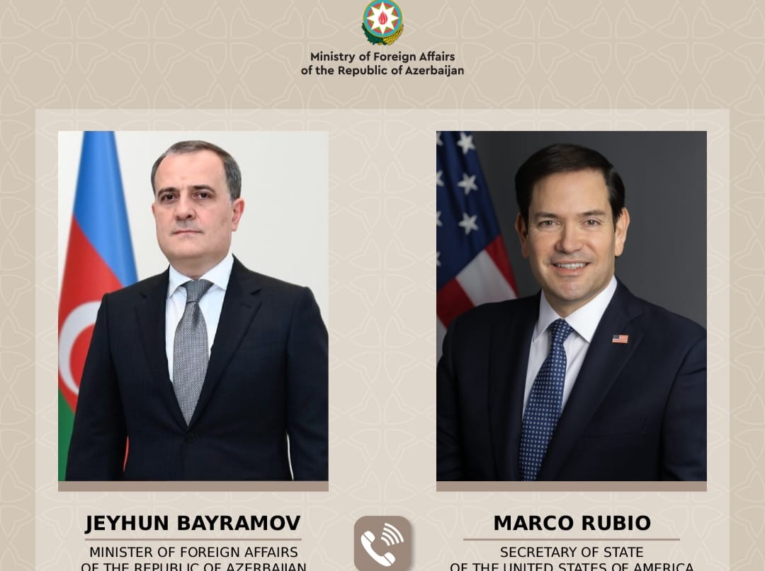 Ceyhun Bayramov və Marko Rubio arasında telefon danışığı olub 