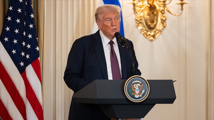 Tramp Azərbaycanla Ermənistan arasında əldə olunan sülhdən danışdı - VİDEO