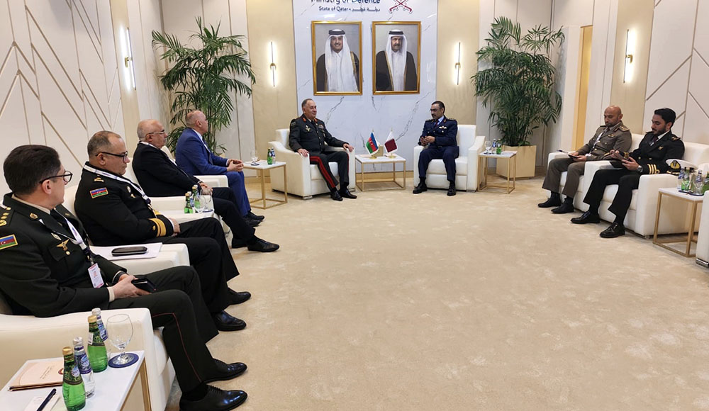 Azərbaycan Ordusunun Baş Qərargah rəisi Qətərin hərbi rəhbərliyi ilə görüşüb