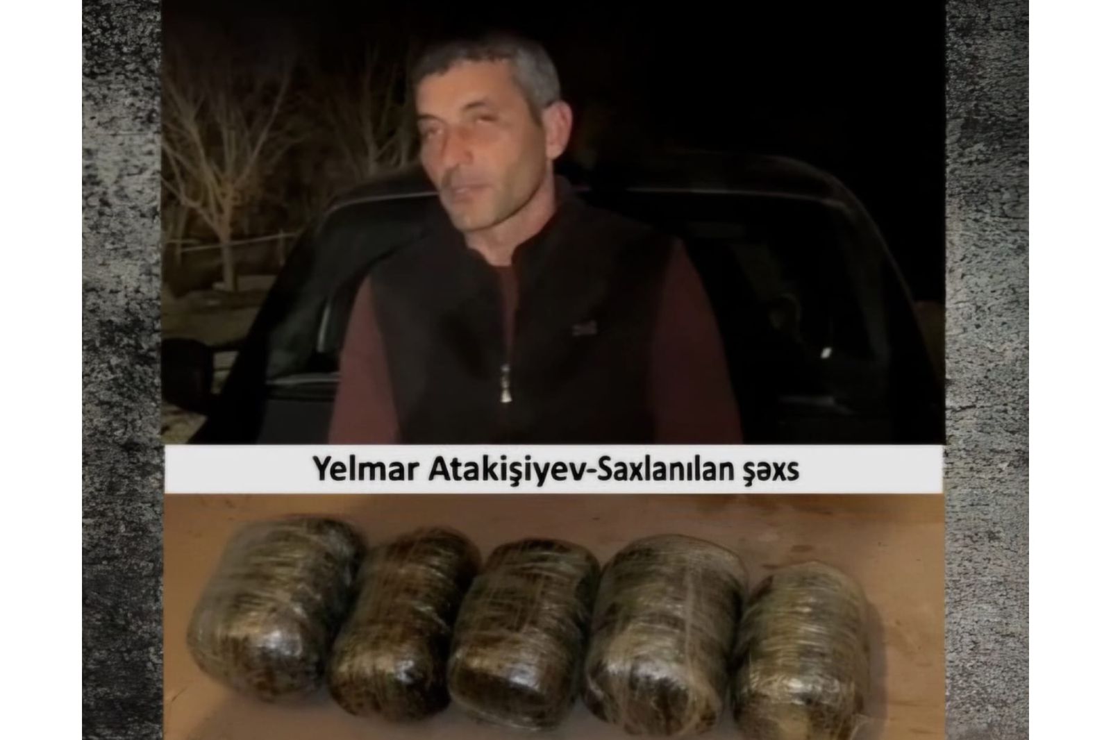 Ağcabədidə 10 kiloqram narkotik vasitə aşkarlanıb