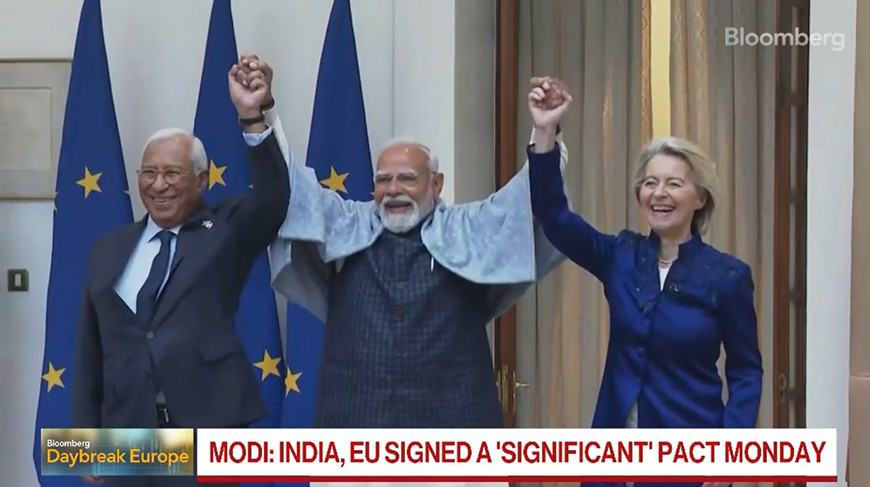 Hindistan və Aİ ticarət razılaşması elan ediblər