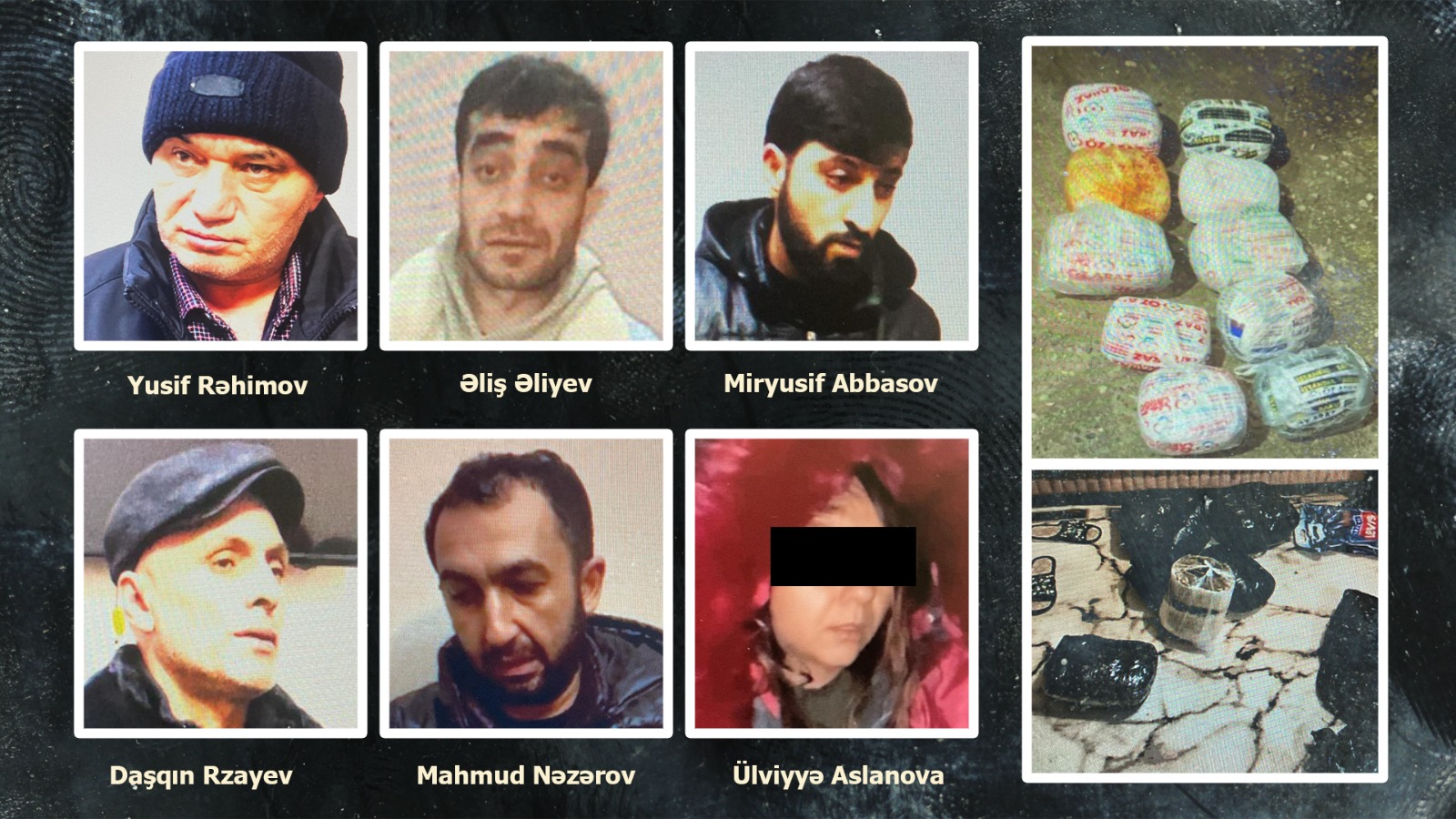 Paytaxtda narkotiklərin satışını həyata keçirən 6 nəfəri saxlanılıb