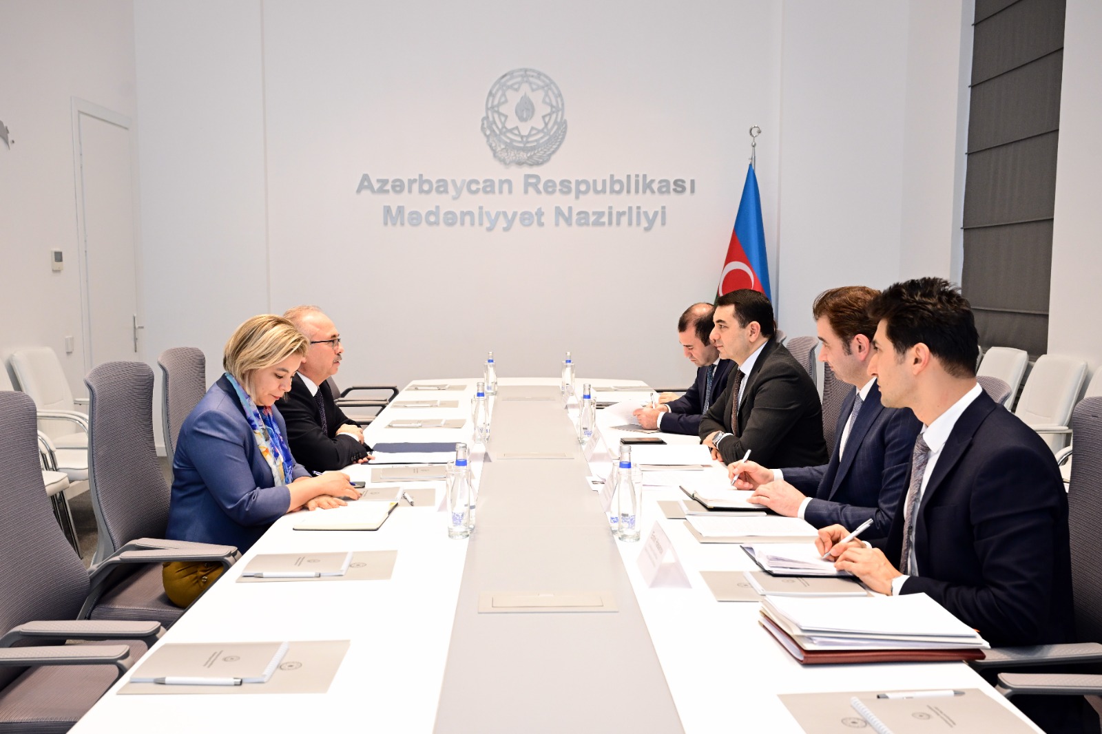 Mədəniyyət Nazirliyində Türkiyə səfiri ilə görüş olub